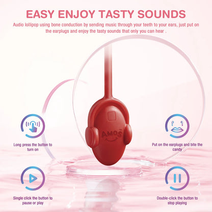 TastySounds - Music Lollipop Watermelon Flavor