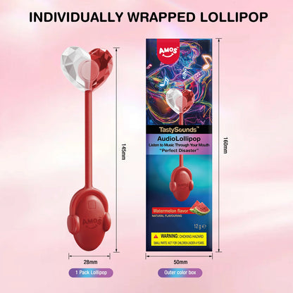 TastySounds - Music Lollipop Watermelon Flavor