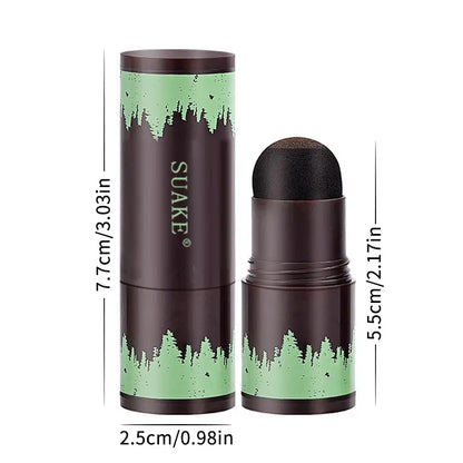Two Colors of Hairline Concealer Powder, Hairline Shadow Powder, Natural Coverage, Waterproof and Sweat-Proof, Unisex, Suitable for People with Sparse Hair